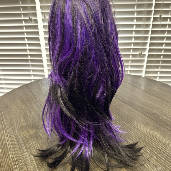 Sexy Purple and Black Wig - Picture 2 of 6